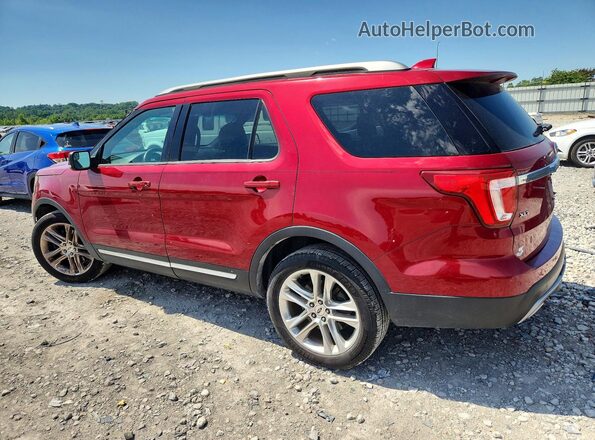 1FM5K8D89GGC98897 2016 FORD EXPLORER Red 