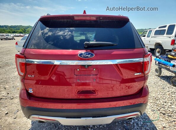 1FM5K8D89GGC98897 2016 FORD EXPLORER Red 