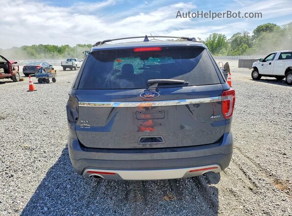1FM5K8D89HGA09745 2017 FORD EXPLORER Charcoal Rear view