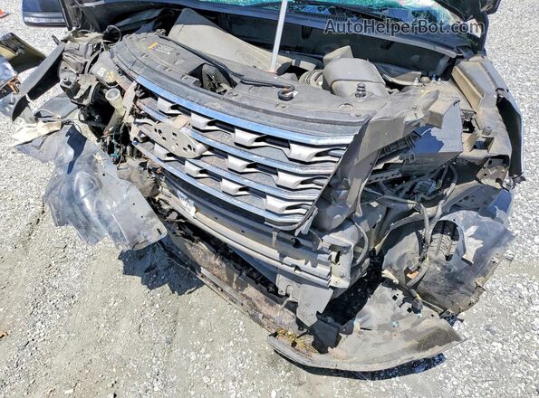 1FM5K8D89HGA09745 2017 FORD EXPLORER Charcoal Engine compartment view