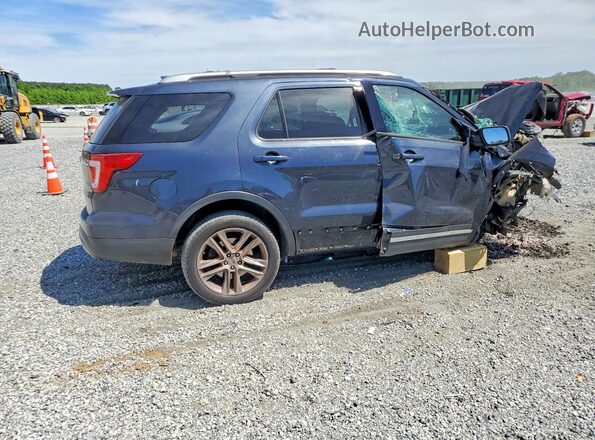 1FM5K8D89HGA09745 2017 FORD EXPLORER Charcoal Rear right