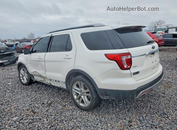 1FM5K8D89HGC45800 2017 FORD EXPLORER White Задня ліва чверть