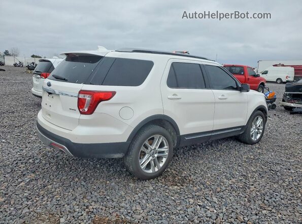 1FM5K8D89HGC45800 2017 FORD EXPLORER White Задня права чверть