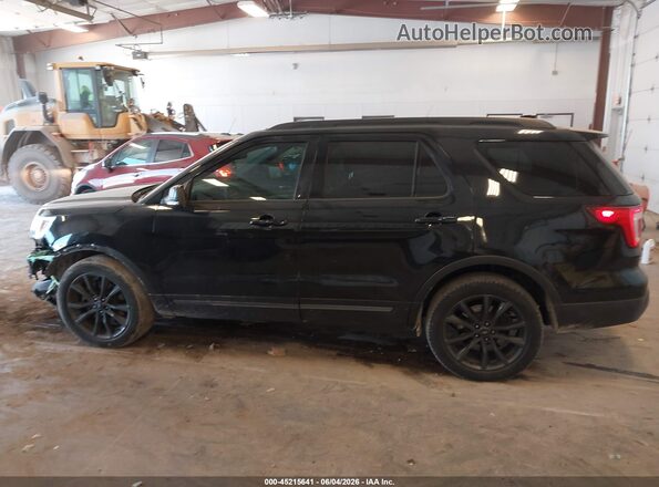 1FM5K8D89HGC49362 2017 FORD EXPLORER Black Widok wnętrza 360 stopni