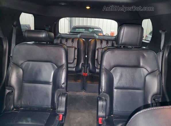 1FM5K8D89HGC60927 2017 FORD EXPLORER Темно-бордовый Вид задних сидений