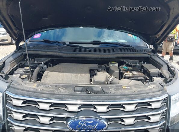 1FM5K8D89HGD83966 2017 FORD EXPLORER Black Հետևի տեսք