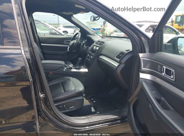 1FM5K8D89HGD83966 2017 FORD EXPLORER Black Սալոնի դիմացի տեսք
