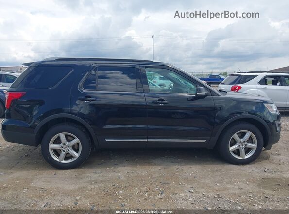 1FM5K8D89HGD83966 2017 FORD EXPLORER Black Սալոնի 360 աստիճան տեսք