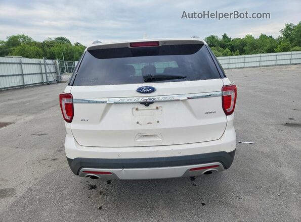 1FM5K8D89HGE32065 2017 FORD EXPLORER White Rear view