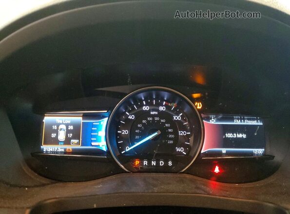 1FM5K8D89KGA32546 2019 FORD EXPLORER Gray Սարքավորումների վահանակի տեսք