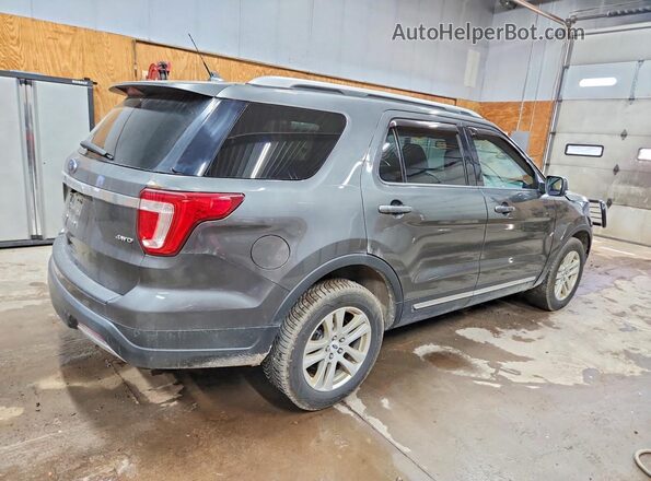 1FM5K8D89KGA87515 2019 FORD EXPLORER Серый 