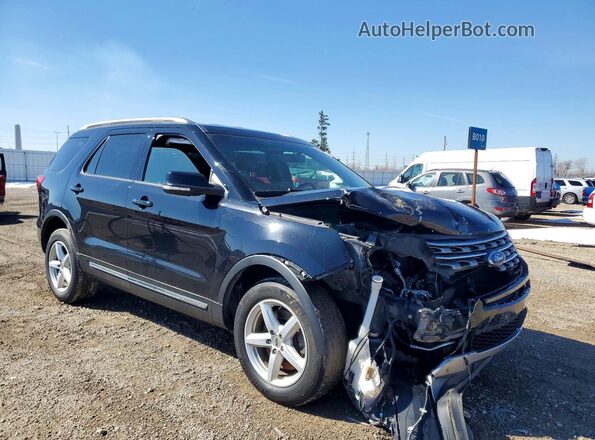 1FM5K8D8XGGA52909 2016 FORD EXPLORER Black Передня права чверть