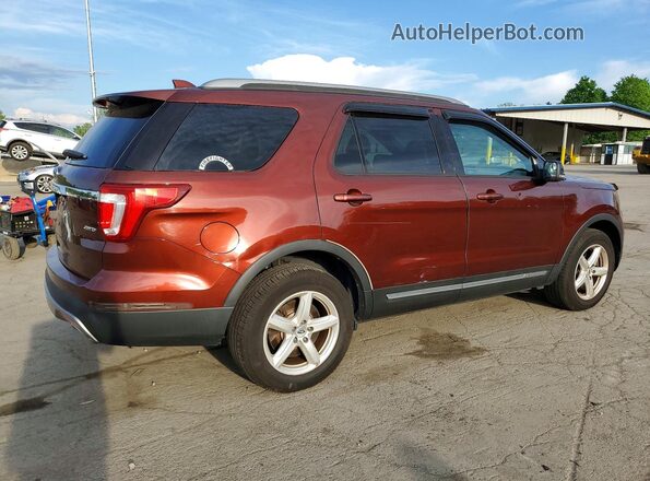 1FM5K8D8XGGC28809 2016 FORD EXPLORER Burgundy 