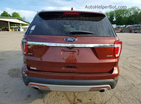 1FM5K8D8XGGC28809 2016 FORD EXPLORER Burgundy 