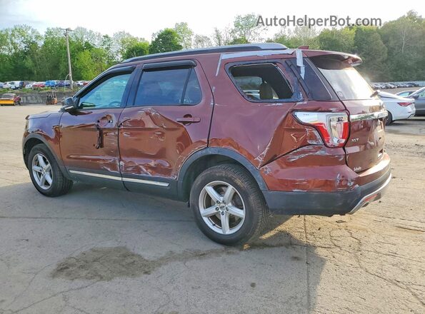 1FM5K8D8XGGC28809 2016 FORD EXPLORER Burgundy 