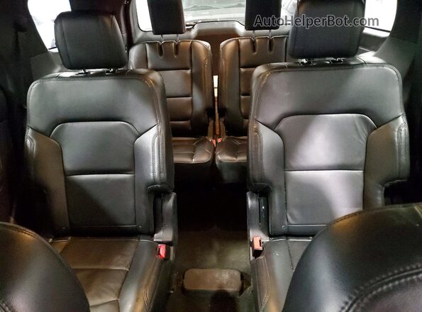 1FM5K8D8XGGC40894 2016 FORD EXPLORER Maroon Rear seats view