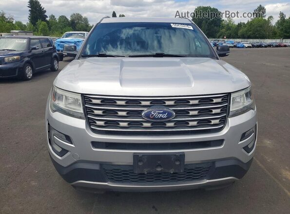 1FM5K8D8XGGD03945 2016 FORD EXPLORER Серебряный Вид спереди