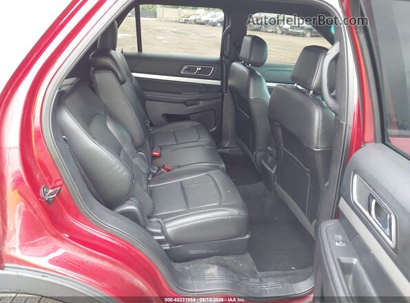 1FM5K8D8XGGD25279 2016 FORD EXPLORER Red VIN კოდის სტიკერის ხედი