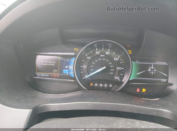 1FM5K8D8XHGC13311 2017 FORD EXPLORER Black უკანა სავარძლების ხედი