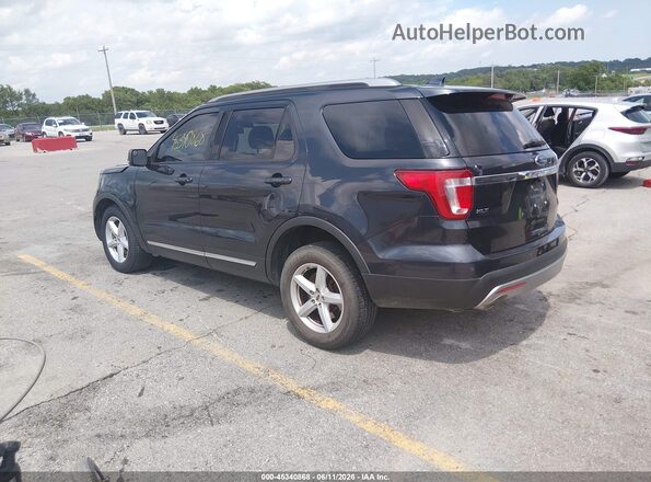 1FM5K8D8XHGC13311 2017 FORD EXPLORER Black უკანა მარცხენა