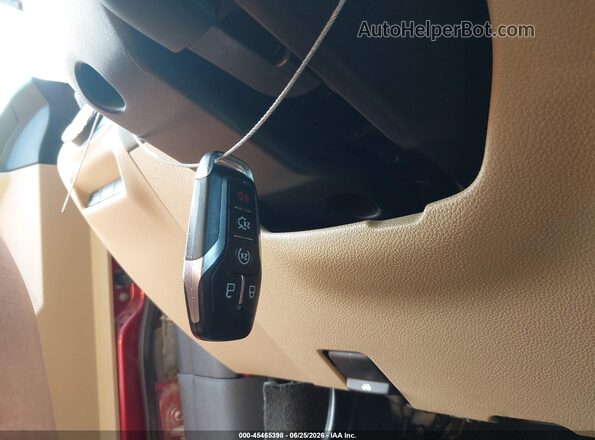 1FM5K8D8XHGC79549 2017 FORD EXPLORER Красный Вид панели приборов