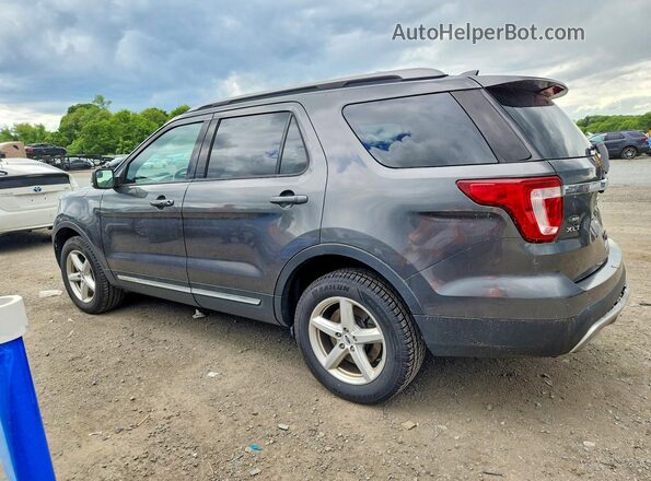 1FM5K8D8XHGD47056 2017 FORD EXPLORER Charcoal Rear left