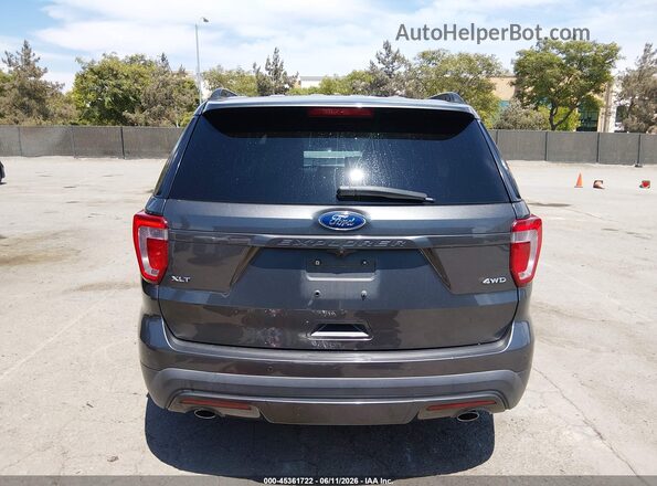 1FM5K8D8XHGD55593 2017 FORD EXPLORER Gray 