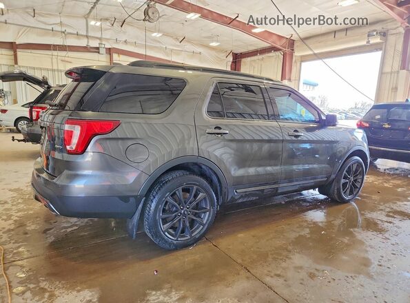 1FM5K8D8XHGE20541 2017 FORD EXPLORER Gray Tył prawy