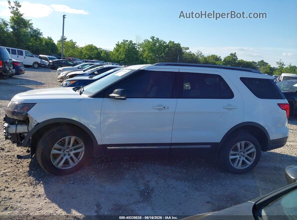 1FM5K8D8XJGC15548 2018 FORD EXPLORER White 