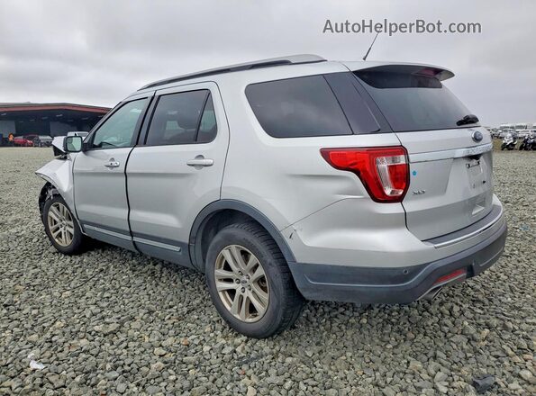 1FM5K8D8XJGC16134 2018 FORD EXPLORER Silver 