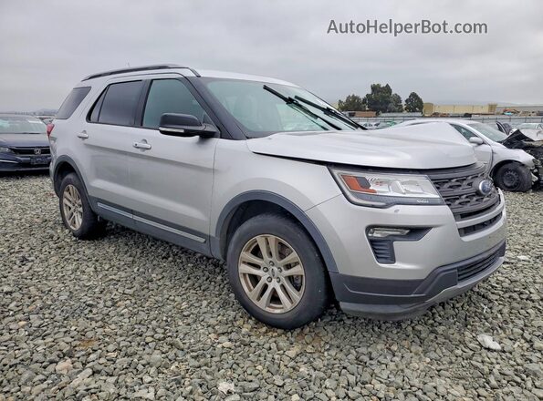 1FM5K8D8XJGC16134 2018 FORD EXPLORER Silver 