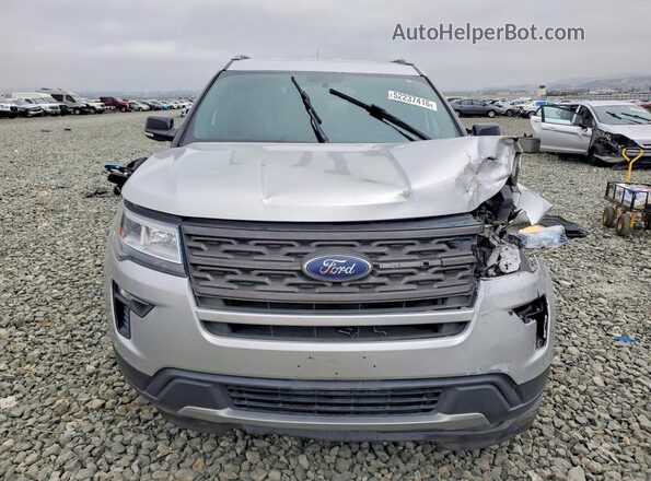 1FM5K8D8XJGC16134 2018 FORD EXPLORER Silver 