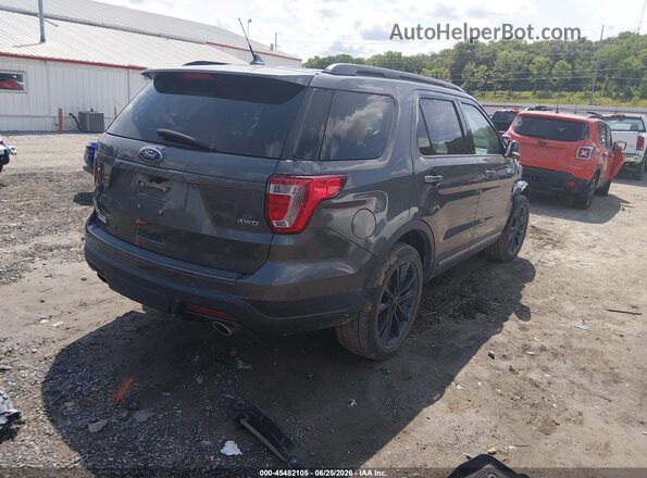 1FM5K8D8XJGC83803 2018 FORD EXPLORER Серый Задняя правая четверть