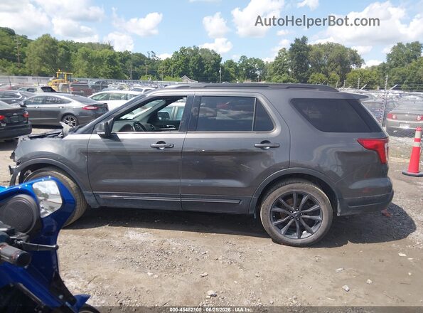 1FM5K8D8XJGC83803 2018 FORD EXPLORER Серый 