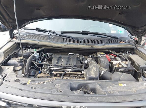 1FM5K8D8XKGA37769 2019 FORD EXPLORER Black უკანა ხედი