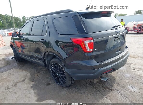 1FM5K8D8XKGA37769 2019 FORD EXPLORER Black უკანა მარცხენა