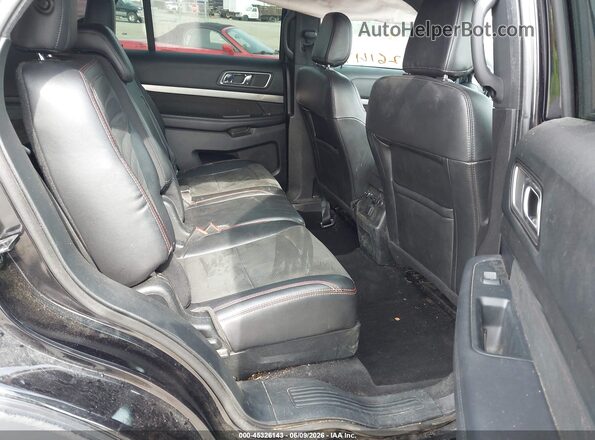 1FM5K8D8XKGA37769 2019 FORD EXPLORER Black VIN კოდის სტიკერის ხედი