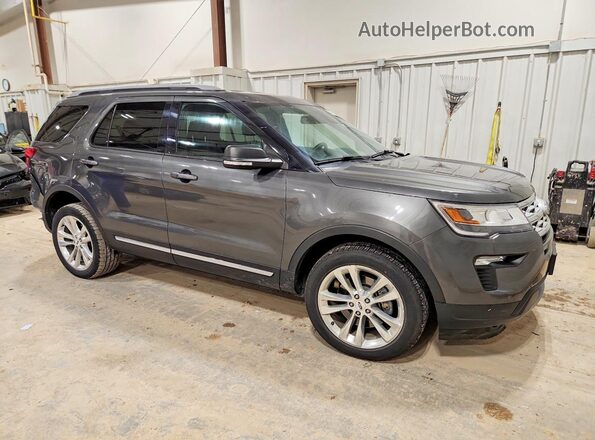 1FM5K8D8XKGA50747 2019 FORD EXPLORER Gray 