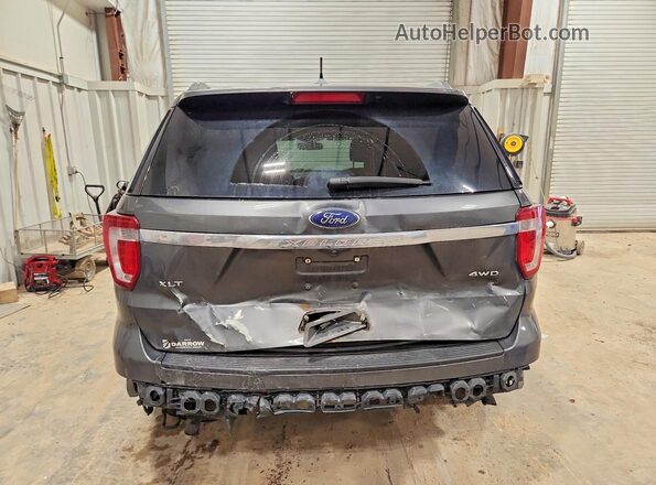 1FM5K8D8XKGA50747 2019 FORD EXPLORER Gray 