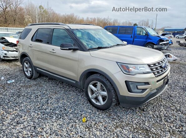 1FM5K8DH0HGC09347 2017 FORD EXPLORER Tan წინა მარჯვენა