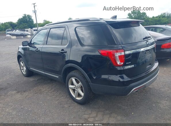 1FM5K8DH1HGD96548 2017 FORD EXPLORER Black Trasero izquierdo
