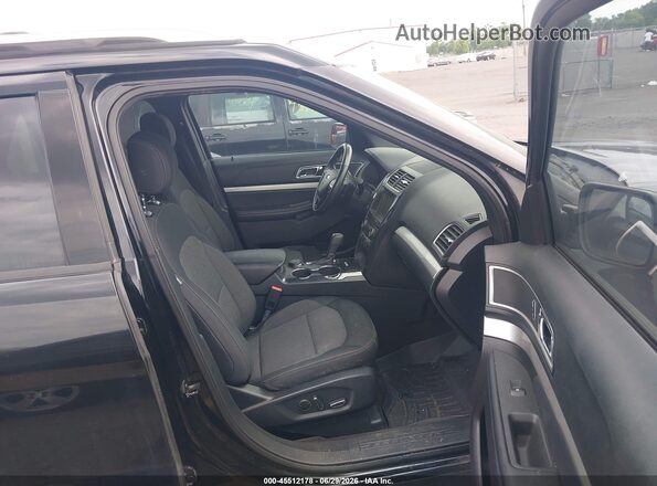 1FM5K8DH1HGD96548 2017 FORD EXPLORER Black Vista interior delantera