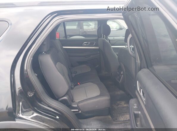 1FM5K8DH1HGD96548 2017 FORD EXPLORER Black Vista de la etiqueta del VIN