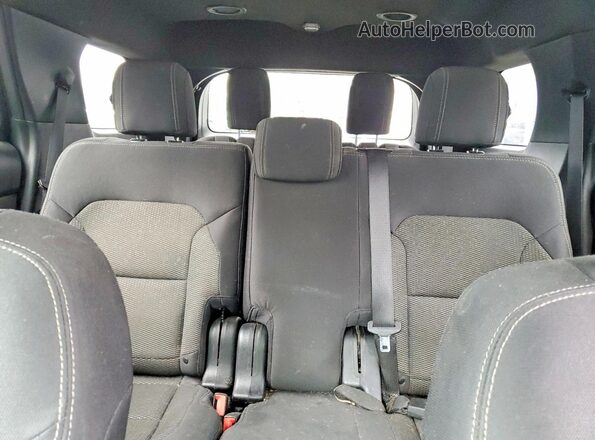 1FM5K8DH1JGC21514 2018 FORD EXPLORER Черный Вид задних сидений