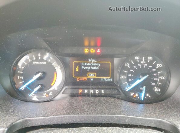 1FM5K8DH1JGC21514 2018 FORD EXPLORER Черный Вид щитка приборов