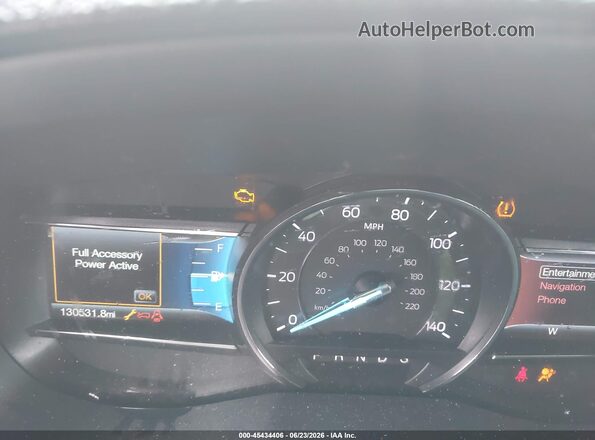 1FM5K8DH3GGD08372 2016 FORD EXPLORER Gray Vista de los asientos traseros
