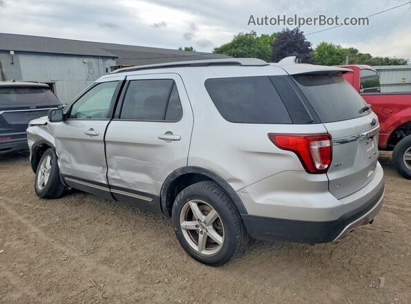 1FM5K8DH3HGA68323 2017 FORD EXPLORER Silver Rear left