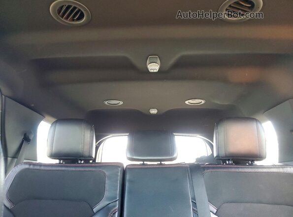 1FM5K8DH3JGC46866 2018 FORD EXPLORER Синий Вид задних сидений