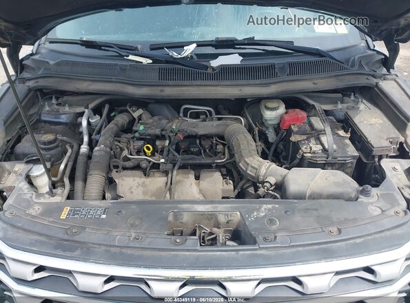 1FM5K8DH4GGC38221 2016 FORD EXPLORER Blue უკანა ხედი