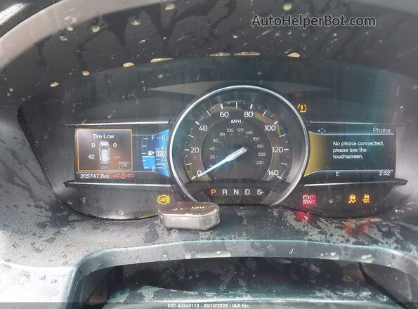 1FM5K8DH4GGC38221 2016 FORD EXPLORER Blue უკანა სავარძლების ხედი